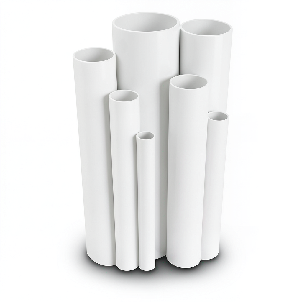 UPVC Pipes Nominal Pressure 12 Bar Outside Diameter 21.2 mm Thickness 1.5 mm White