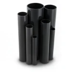 مواسير UPVC مقاس ¾ إنش ضغط اسمي 21.7 بار سمك 1.98 مم لون أسود