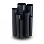 مواسير UPVC ضغط اسمي 21.7 بار مقاس 1 إنش سمك 2.46 مم لون أسود