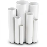 مواسير UPVC ضغط 21.7 بار مقاس ½ 1 إنش سمك 3.58 مم لون أبيض