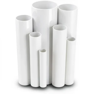 مواسير UPVC ضغط 21.7 بار مقاس ½ 1 إنش سمك 3.58 مم لون أبيض