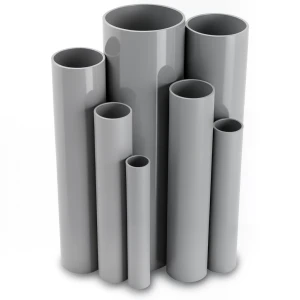 UPVC Pipes Nominal Pressure 21.7 Bar Size 1 ½ inch Thickness 3.58 mm Gray