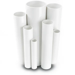 مواسير UPVC ضغط اسمي 8.6 بار مقاس ½ 1 إنش سمك 1.52 مم لون أبيض