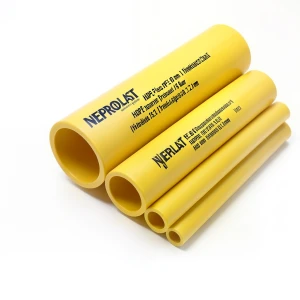 HDPE Pipes PE 80 Pressure 16 Bar Diameter 315 mm Thickness 35.2 mm Yellow | NEPROPLAST
