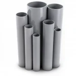 UPVC Pipes Modern Technology  Size   5 inch Thickness 2.62 mm Gray Colour