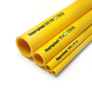 Neproplast HDPE Pipes PE 80 Pressure 16 Bar Diameter 355 mm Thickness 39.7 mm Yellow | NEPROPLAST