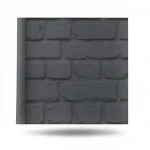 Youth and children wallpaper, dark gray color, length 10 m, width 0.53 m, model 226744  