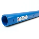 أنابيب HDPE بولي إيثيلين عالي الكثافة PE 80 ضغط 16 بار قطر 450 مم سمك 50.3 مم أزرق | نيبروبلاست