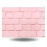Youth and children wall decoration, pale pink color, length 10 m, width 0.53 m, model 226751 