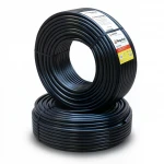 أنابيب HDPE نيبروبلاست PE 80 ضغط 12.5 بار قطر خارجي 125 مم سمك 11.4 مم لون اسود