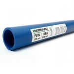 HDPE Pipes PE 80 Pressure 16 Bar Diameter 500 mm Thickness 55.8 mm Blue | NEPROPLAST