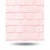 Youth and children wall decoration, pale pink color, length 10 m, width 0.53 m, model 226751 