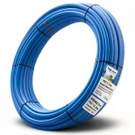 أنابيب HDPE نيبروبلاست PE 80 ضغط 12.5 بار قطر خارجي 75 مم سمك 6.8 مم لون أزرق   