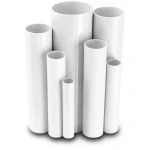 مواسير UPVC مقاس 1 إنش سمك 1.6 مم ضغط 13.8 بار لون أبيض