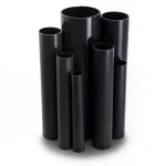 UPVC Pipes Schedule 8.6 Bar Size ½ 1 inch Thickness 1.52 mm Outside Diameter 48.11 mm Black