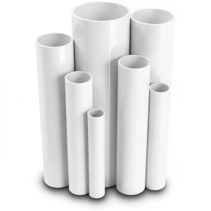 مواسير UPVC ضغط 11 بار مقاس ¼ 1 إنش سمك 1.63 مم لون أبيض