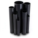 UPVC Pipes 1 Inch Thickness 1.52 mm Pressure 11 Bar Black