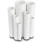 مواسير UPVC مقاس ¼ 1 إنش سمك 2.01 مم ضغط 13.8 بار لون أبيض