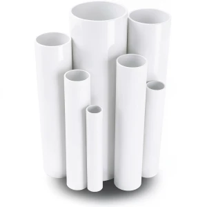 مواسير UPVC ضغط اسمي 13.8 بار قطر خارجي 1½ إنش سمك 2.29 مم أبيض