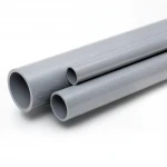 مواسير UPVC الوطني    مقاس 4 إنش سمك 3.81 مم لون رمادي