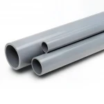 مواسير UPVC الوطني جدول 40  مقاس ¾ إنش سمك 2.87 مم لون رمادي