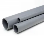 مواسير UPVC الوطني جدول 40  مقاس ½ 1 إنش سمك 3.68 مم لون رمادي