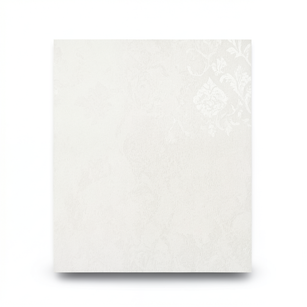 German Wallpaper Patterned Design 10m×0.53m, Off White Color