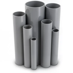 UPVC Pipes 1 ¼ inch Thickness 1.52 mm Pressure 8.6 Bar Gray