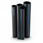 مواسير HDPE  نيبروبلاست PE 100 ضغط 6 بار قطر خارجي 315 مم سمك 11.5 مم لون اسود