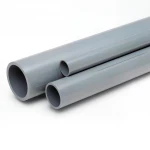 مواسير UPVC الوطني جدول 40  مقاس 2 إنش سمك 3.91 مم لون رمادي