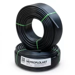 أنابيب HDPE PE 100 ضغط 16 بار قطر 110 مم سمك 10 مم لون أسود | نيبروبلاست
