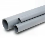 مواسير UPVC الوطني جدول 40  مقاس ½ 2  إنش سمك 5.16  مم لون رمادي