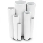 مواسير UPVC ضغط اسمي 11 بار مقاس 1 إنش سمك 1.52 مم لون أبيض