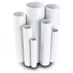 مواسير UPVC ضغط 11 بار مقاس ¼ 1 إنش سمك 1.63 مم لون أبيض