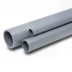 مواسير UPVC الوطني جدول 40  مقاس  ¼ 1 إنش سمك 3.56 مم لون رمادي