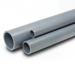 UPVC Pipes National Kham Schedule 40  Size 2 inch Thickness 3.91 mm Gray Colour