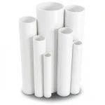 مواسير UPVC ضغط اسمي 13.8 بار قطر خارجي 1½ إنش سمك 2.29 مم أبيض