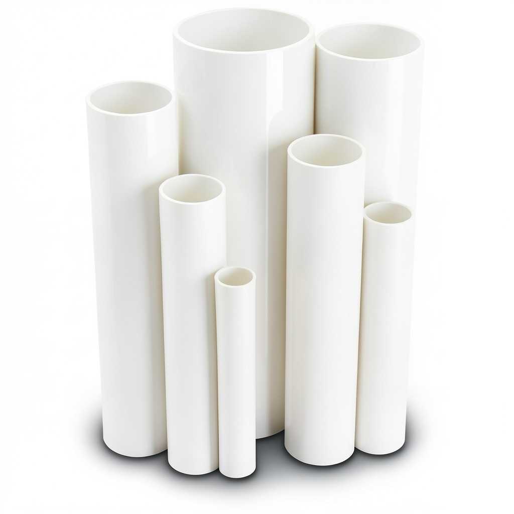 UPVC Pipes 1 Inch Thickness 1.96 mm Pressure 17.2 Bar White