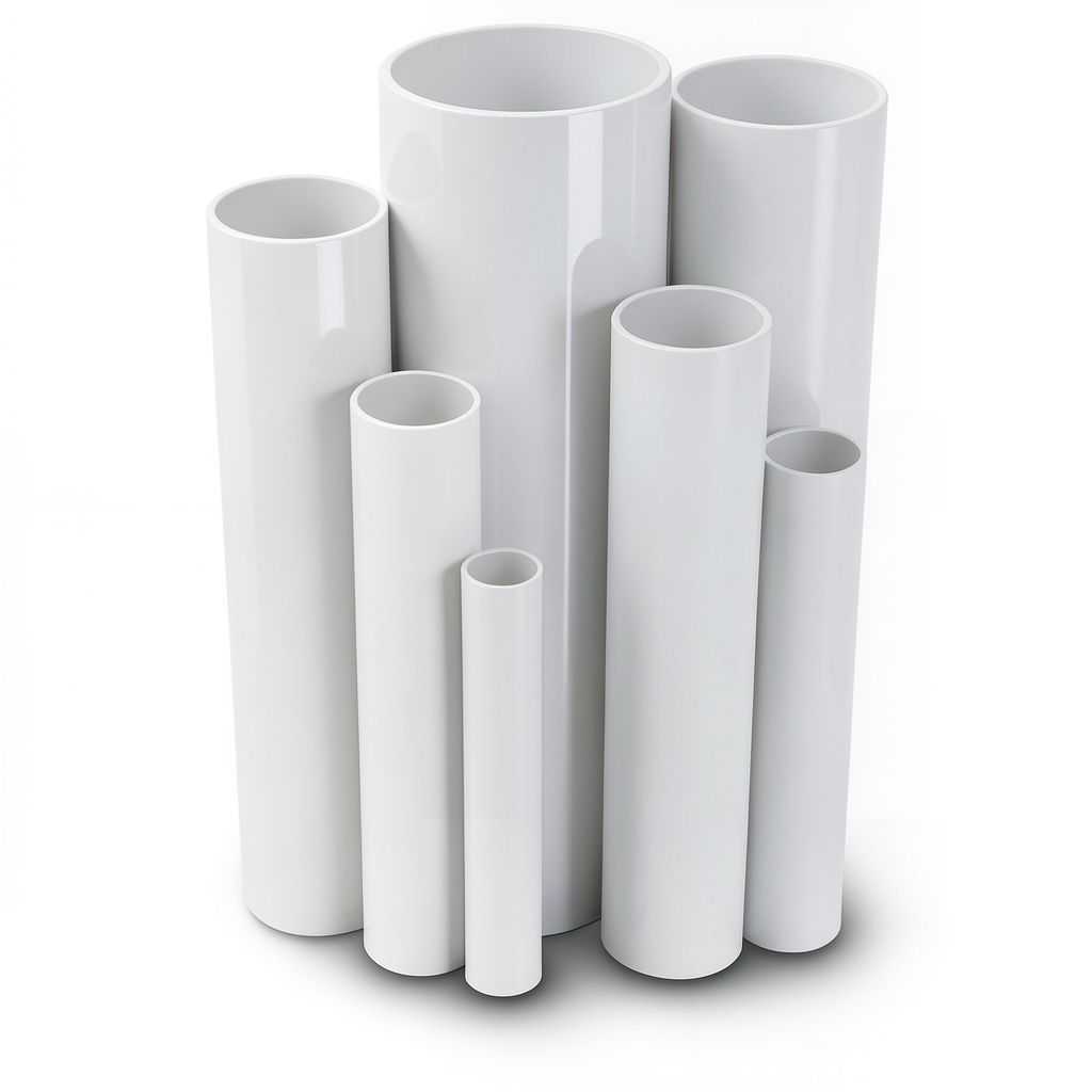 UPVC Pipes 1½ inch Thickness 2.84 mm Pressure 17.2 Bar White