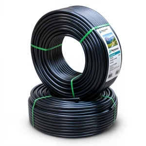 Neproplast HDPE Pipes PE 100 16 Bar Pressure 75 mm OD 6.8 mm Thickness Black | NEPROPLAST