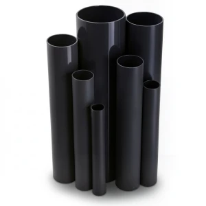 UPVC Pipes Schedule 8.6 Bar Size ½ 1 inch Thickness 1.52 mm Outside Diameter 48.11 mm Black