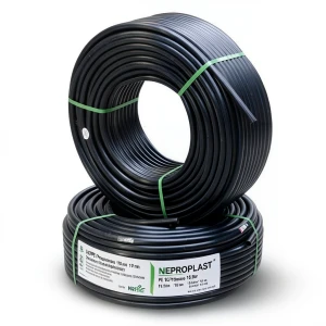 أنابيب HDPE PE 100 ضغط 16 بار قطر 110 مم سمك 10 مم لون أسود | نيبروبلاست