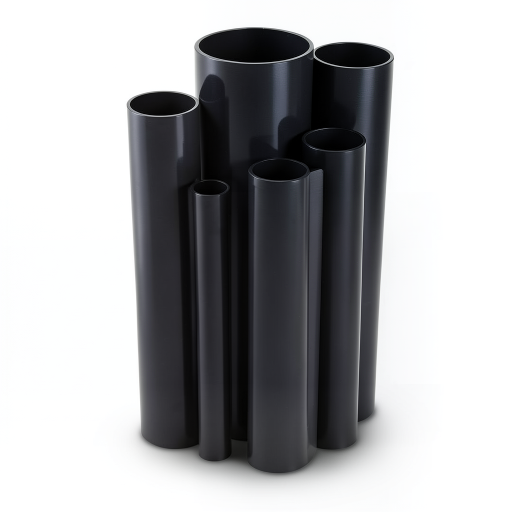UPVC Pipes Nominal Pressure 11 Bar Size 1¼ inch Thickness 1.63 mm Black