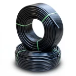 HDPE Pipes PE 100 Pressure 10 Bar Diameter 25 mm Thickness 1.8 mm Black | NEPROPLAST