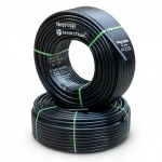 أنابيب HDPE نيبروبلاست PE 100 ضغط 12.5 بار قطر خارجي 90 مم سمك 6.7 مم لون اسود