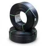 أنابيب HDPE نيبروبلاست PE 100 ضغط 16 بار قطر خارجي 75 مم سمك 6.8 مم لون أسود | نيبروبلاست