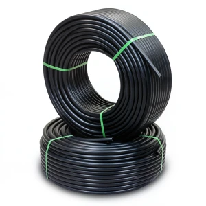 أنابيب HDPE PE 80 ضغط 8 بار قطر خارجي 25 مم سمك 1.8 مم لون أسود | نيبروبلاست