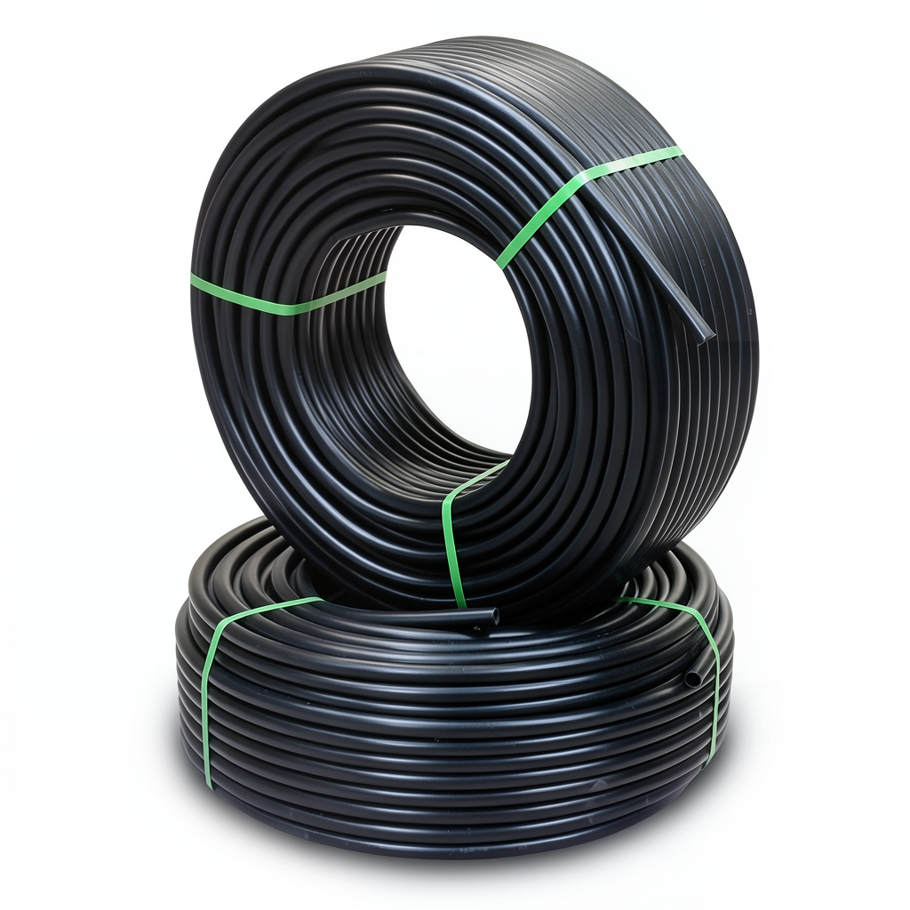 HDPE Pipes PE 80 Pressure 8 Bar 25 mm OD Thickness 1.8 mm Black | NEPROPLAST