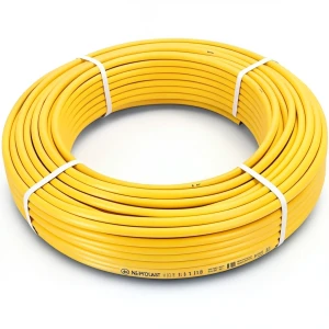 أنابيب HDPE نيبروبلاست PE 100 ضغط 10 بار قطر 25 مم سمك 1.8 مم لون أصفر | نيبروبلاست