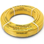 HDPE Pipes PE 80 Pressure 8 Bar Outside Diameter 25 mm Thickness 1.8 mm Yellow | NEPROPLAST
